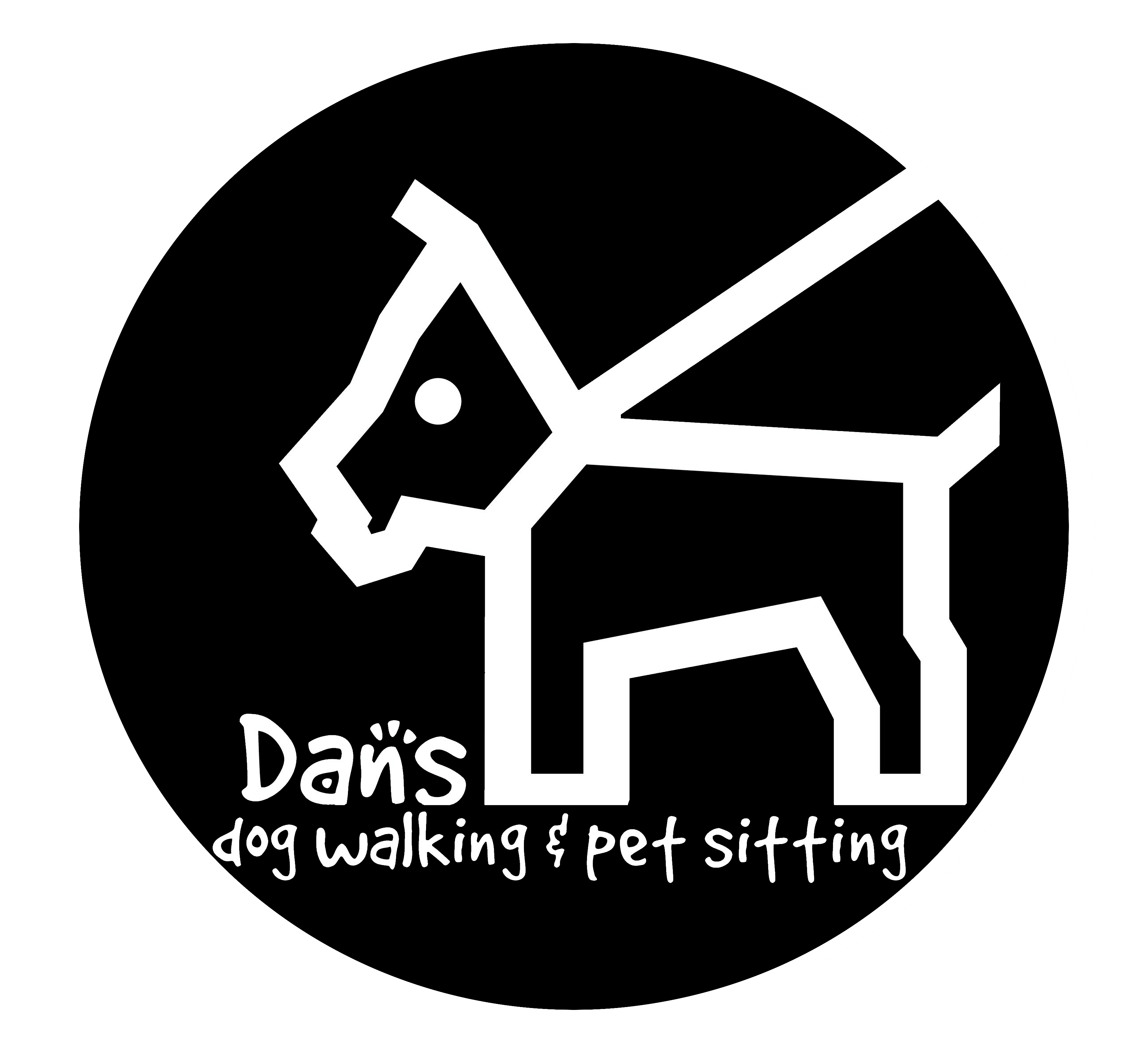 Logo for Dan's Dog Walking and Pet Sitting